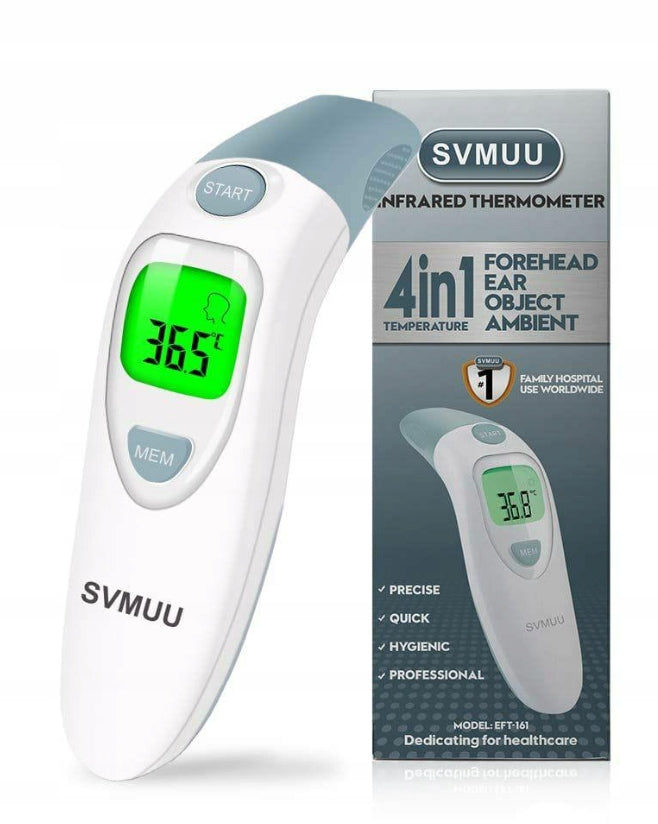 INFRARED NON-CONTACT THERMOMETER LCD 4IN1 SVMUU