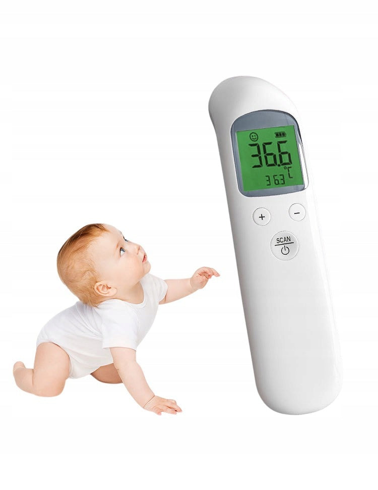 INFRARED NON-CONTACT THERMOMETER LCD FAST ACCURATE MEASUREMENT FOR CHILDREN Packaging status original
