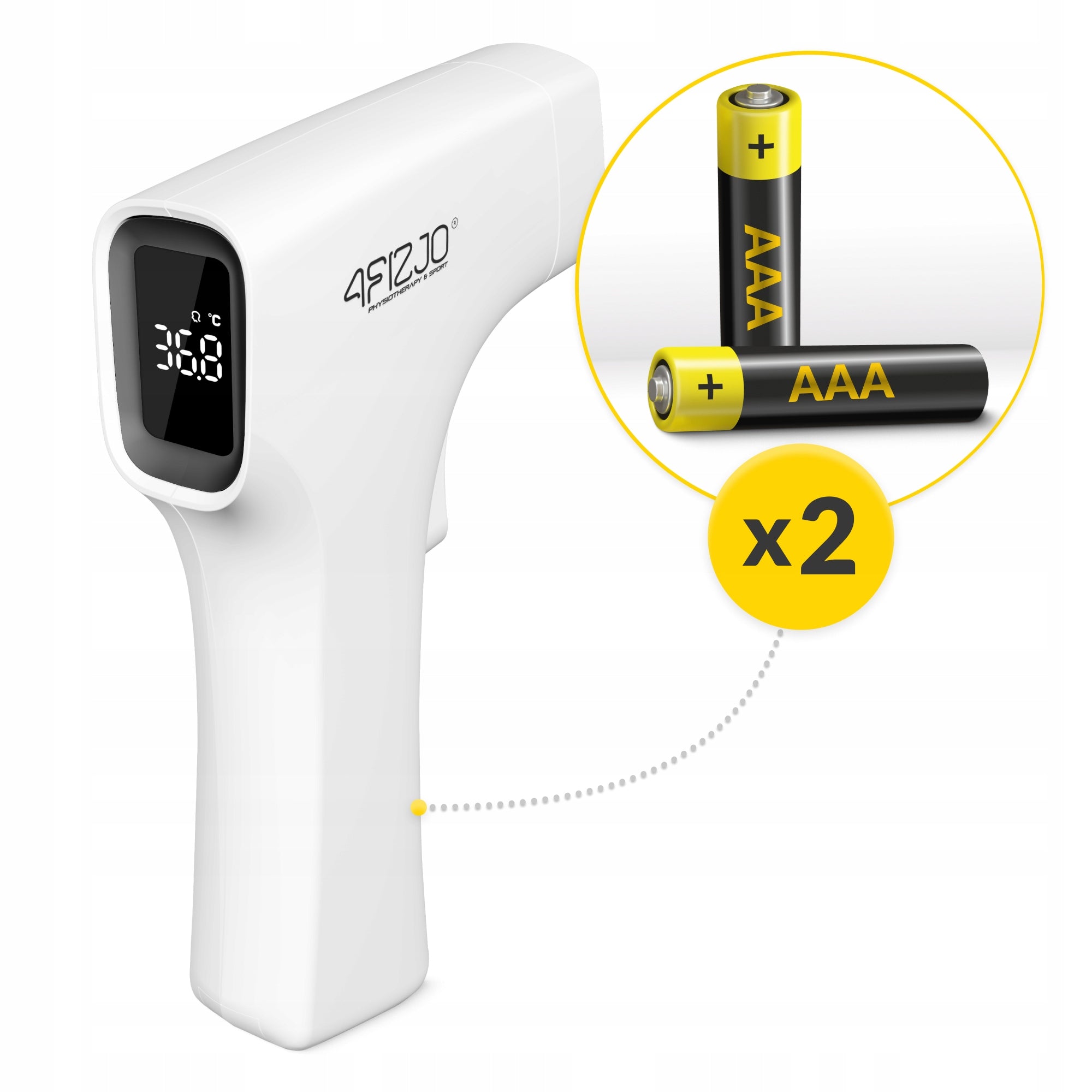 INFRARED NON-CONTACT THERMOMETER MEDICAL ALARM ACCURATE PRO EAN (GTIN) 5905973406628