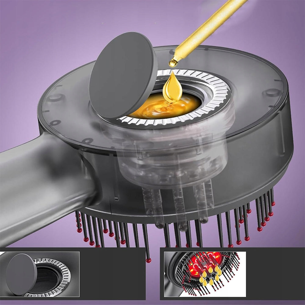 INFRARED SCALP MASSAGER ELECTRIC MASSAGE COMB Packaging status original