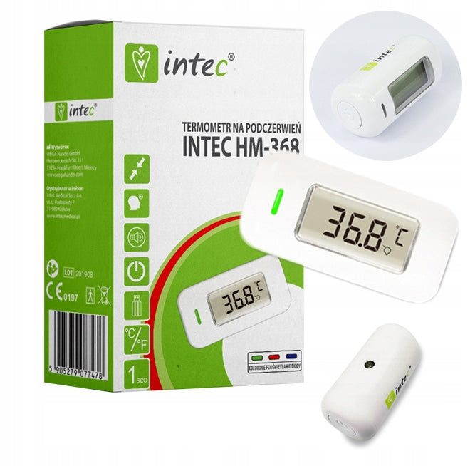 INFRARED THERMOMETER INTEC MEASUREMENT IN 1 SECOND