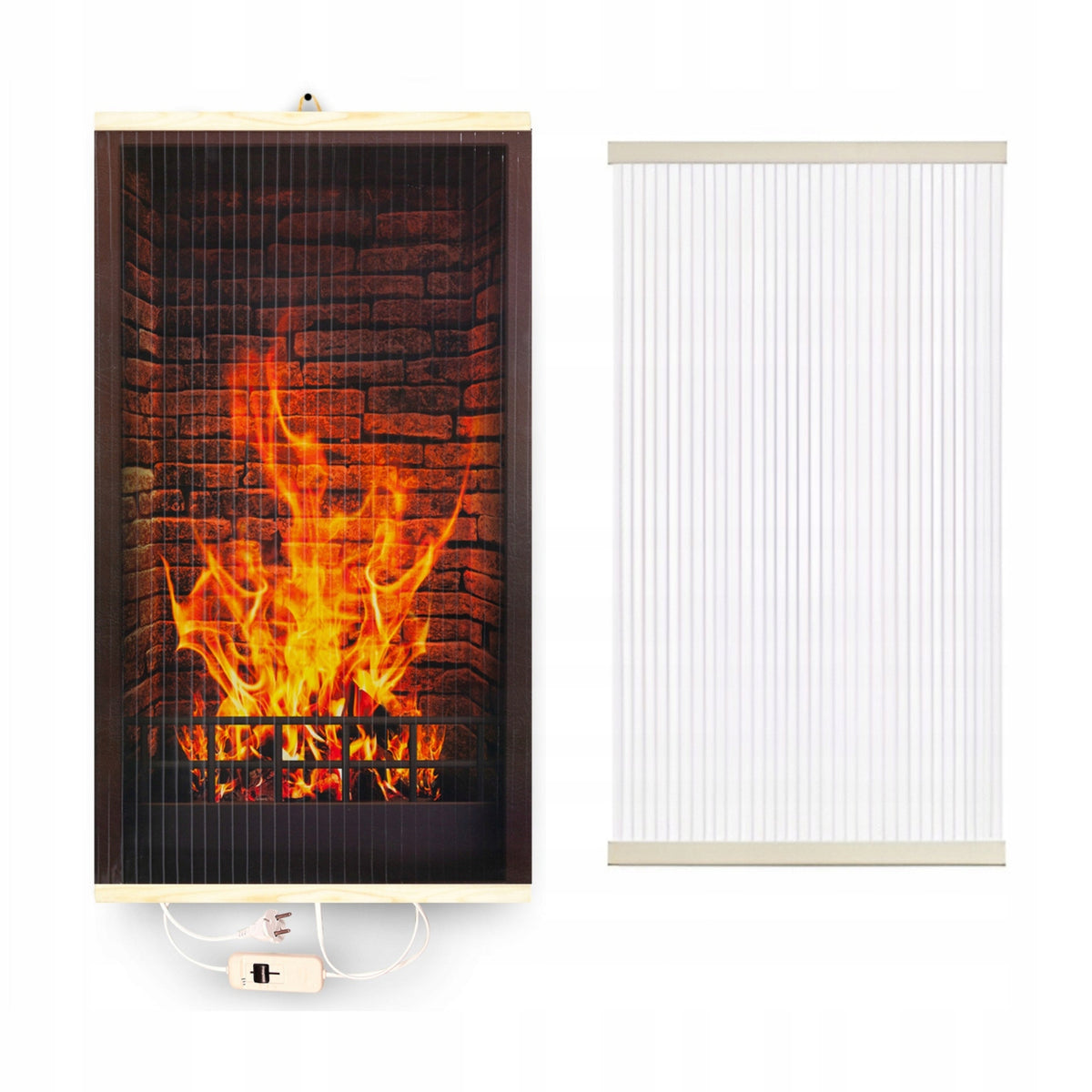 INFRARED WALL HEATER ELECTRIC ENERGY SAVING FIREPLACE 430W