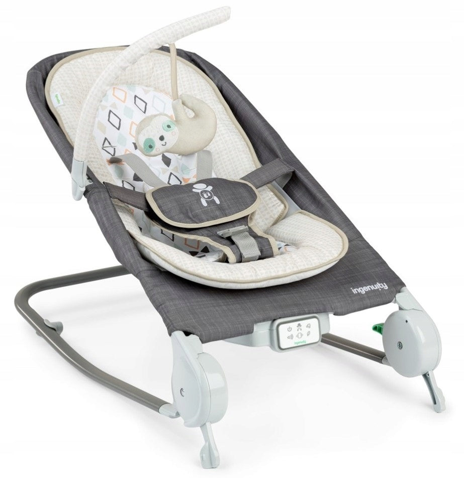 INGENUITY Rocker lounger with massager Happy Belly 0M+