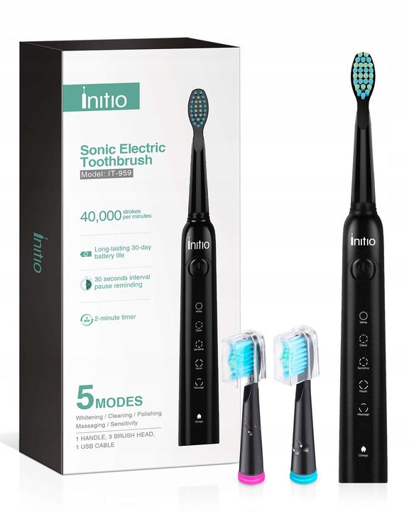 INITIO ELECTRIC TOOTHBRUSH +2 TIPS
