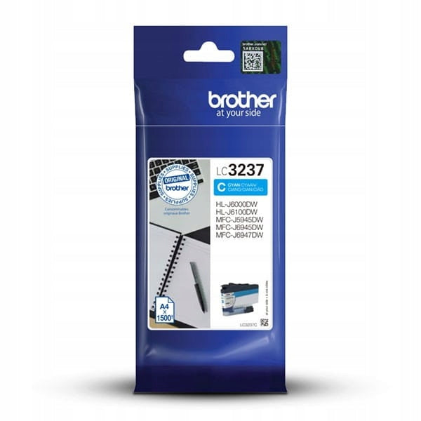 INK BORTHER LC-3237C BLUE ORIGINAL