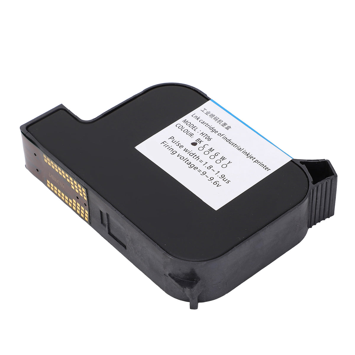 INK CARTRIDGE FOR PORTABLE HANDHELD PRINTERS 42ML BLACK 12,7 MM