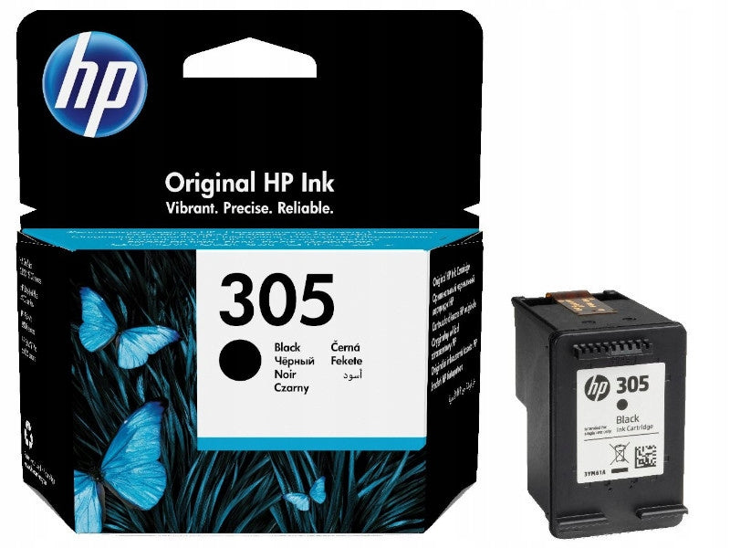 INK CARTRIDGE HP 305 3YM61AE BLACK 2710