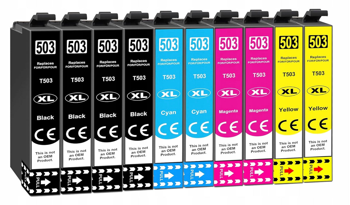 INK CARTRIDGES FOR EPSON 503XL XP-5200 XP-5205 WF-2960DWF WF-2965DWF PRINTER