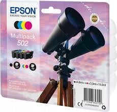 INK EPSON 502 SET CMYK XP-5100 XP-5115 WF-2860DWF 4pcs ORG FV