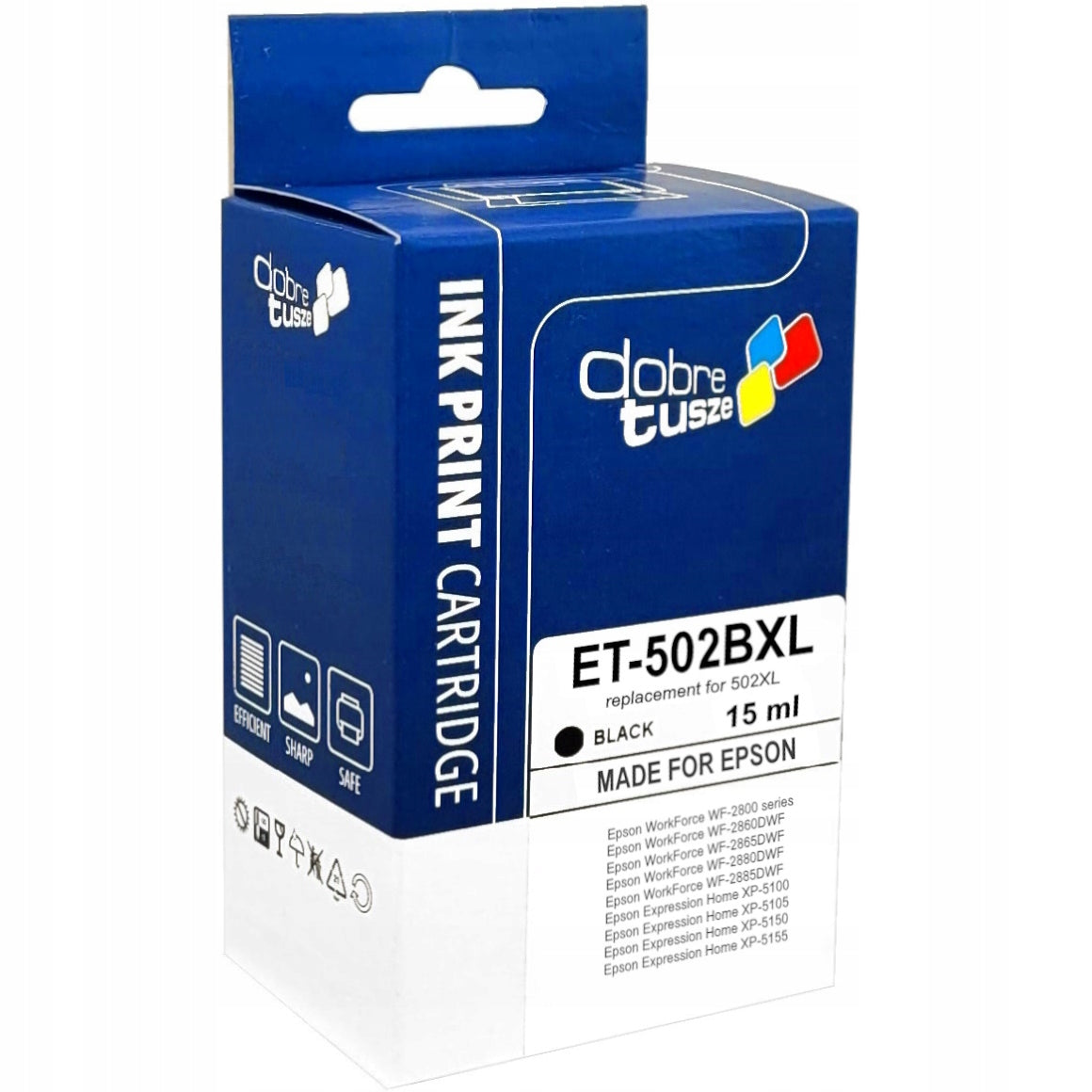 INK FOR EPSON 502XL Expression Home XP-5100 XP-5105 XP-5150 XP-5155 WF-2860
