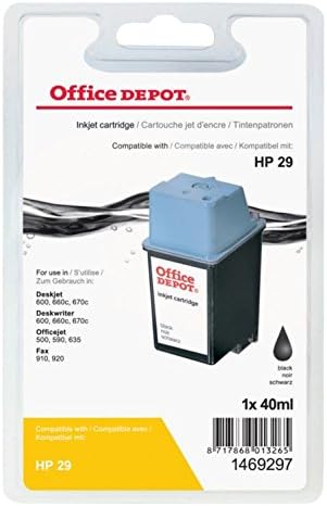 INK FOR HP 29 BLACK 51629A Office Depot