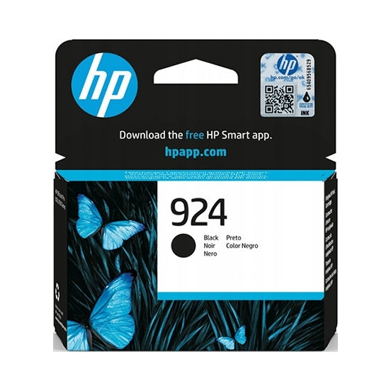 INK HP 924 BLACK 4K0U6NE ORIGINAL