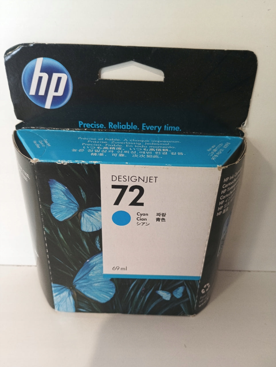 INK HP C9398A (72) CYAN ORIGINAL