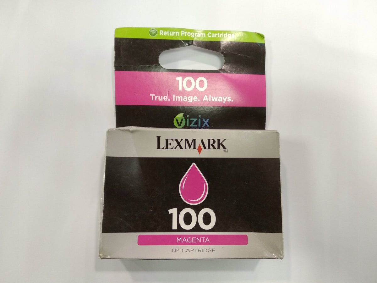 INK LEXMARK 100 MAGENTA 14N0901E Pro 905 ORG FV Packaging status original