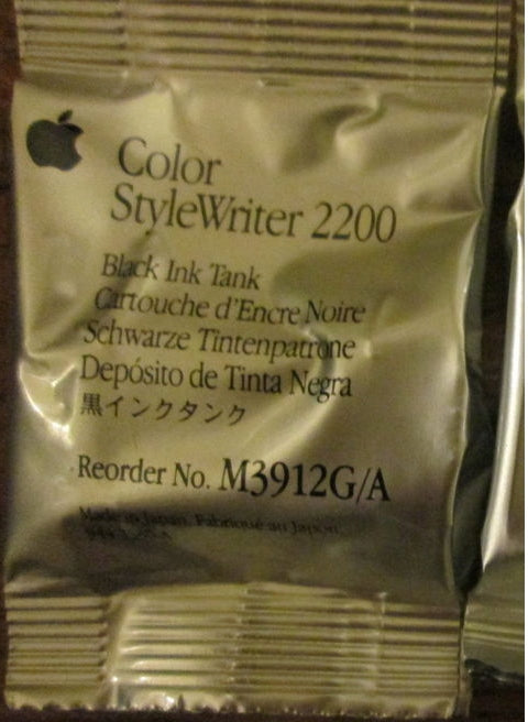 INK ORIGINAL APPLE M3912G/A BLACK