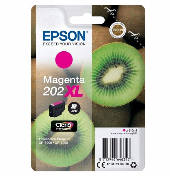 INK ORIGINAL EPSON 202XL MAGENTA 202 XL 8,5ml