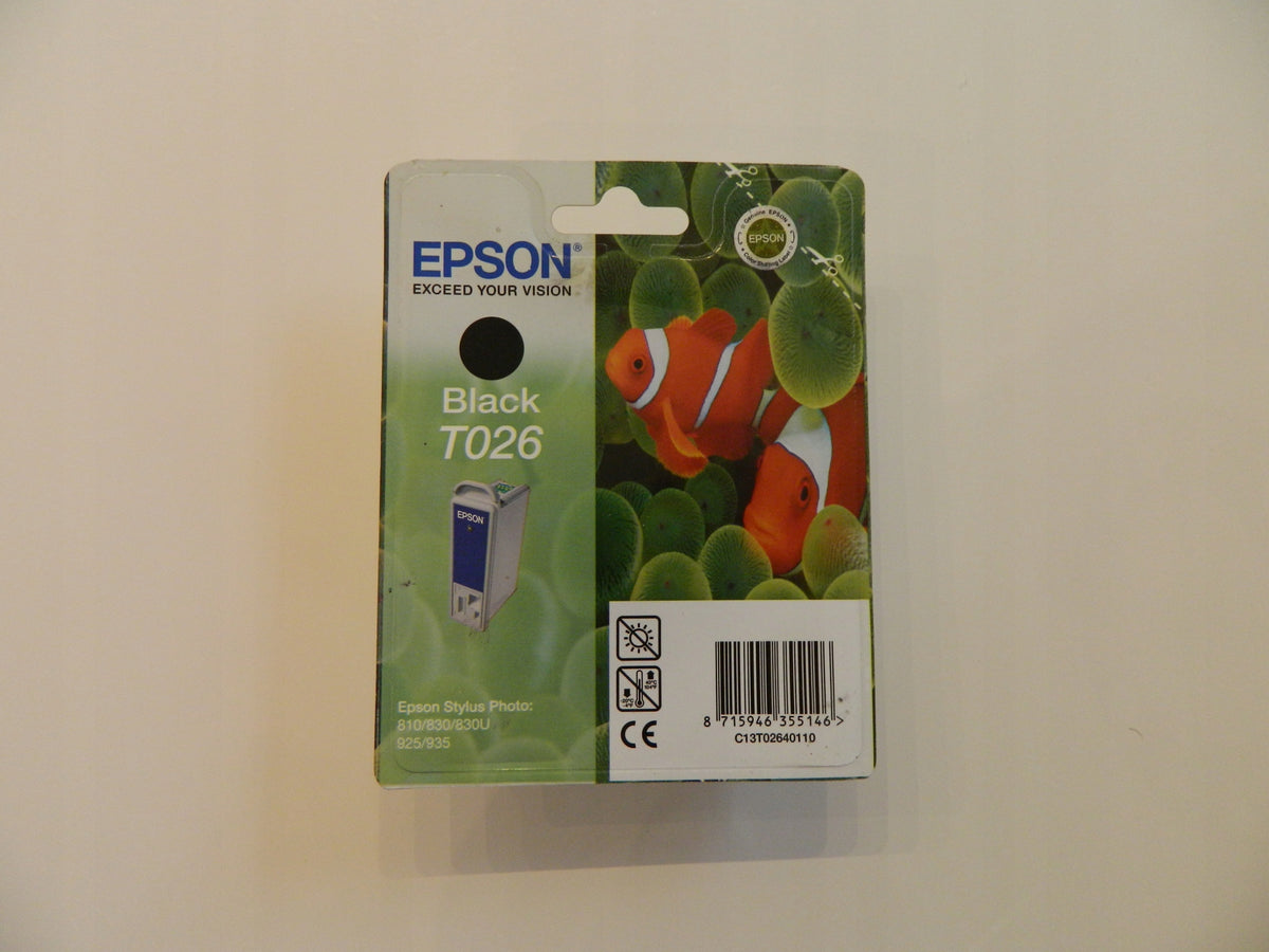 INK ORIGINAL EPSON T026 BLACK 810 830 830U 925