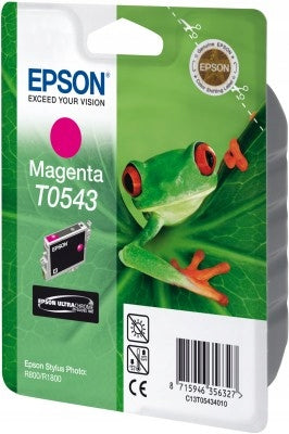 INK ORIGINAL EPSON T0543 MAGENTA R800 R1800 Manufacturer code C13T05434020