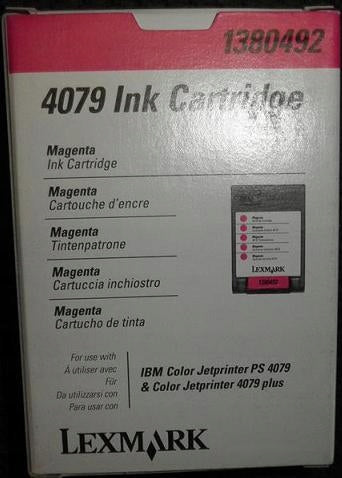INK ORIGINAL LEXMARK 4079 1380492 MAGENTA Manufacturer Lexmark