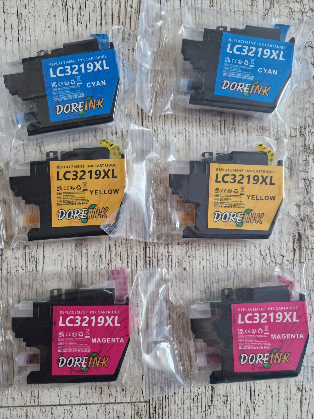 INKS LC3219XL FOR BROTHER J5335DW J5730DW J6530DW