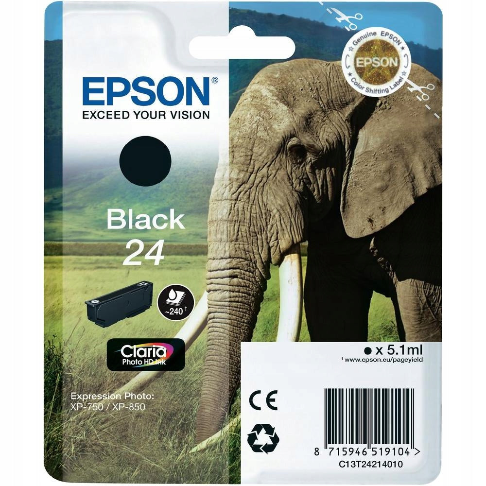 INKS ORIGINAL EPSON 24 6-PACK SET Manufacturer Epson