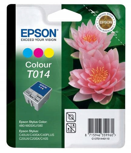 INKS ORIGINAL EPSON T013 + T014 SET Color black