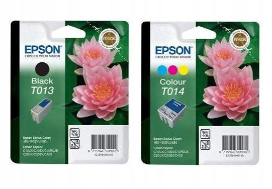 INKS ORIGINAL EPSON T013 + T014 SET