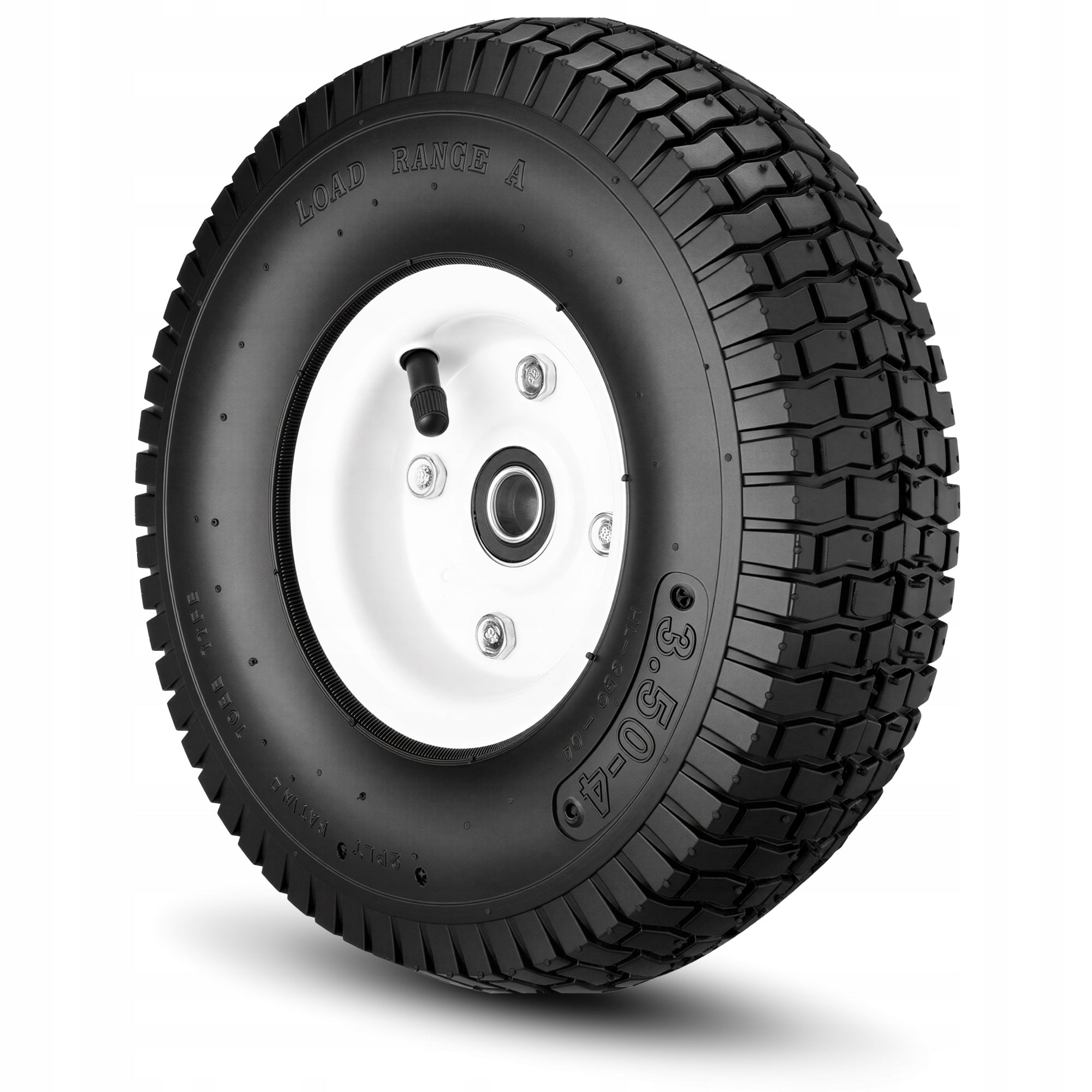 INNER TUBE WHEEL FOR WHEELBARROW TROLLEY 3.50-4 350-4 3504 FI 16 MM PUMPED