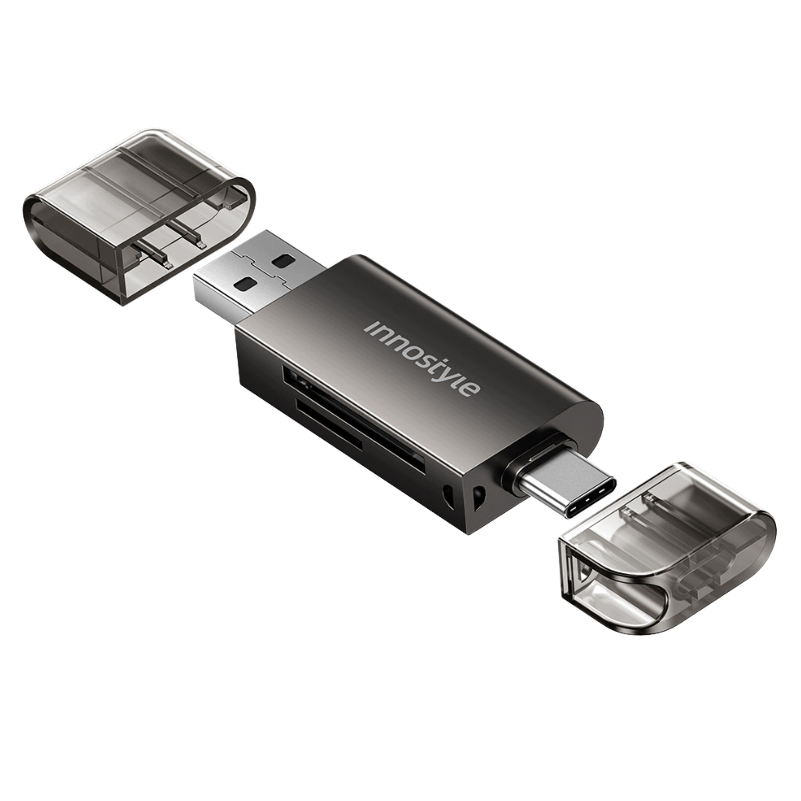 INNOSTYLE USB-C USB SD CARD READER FOR LAPTOP PHONE MICRO SD TF