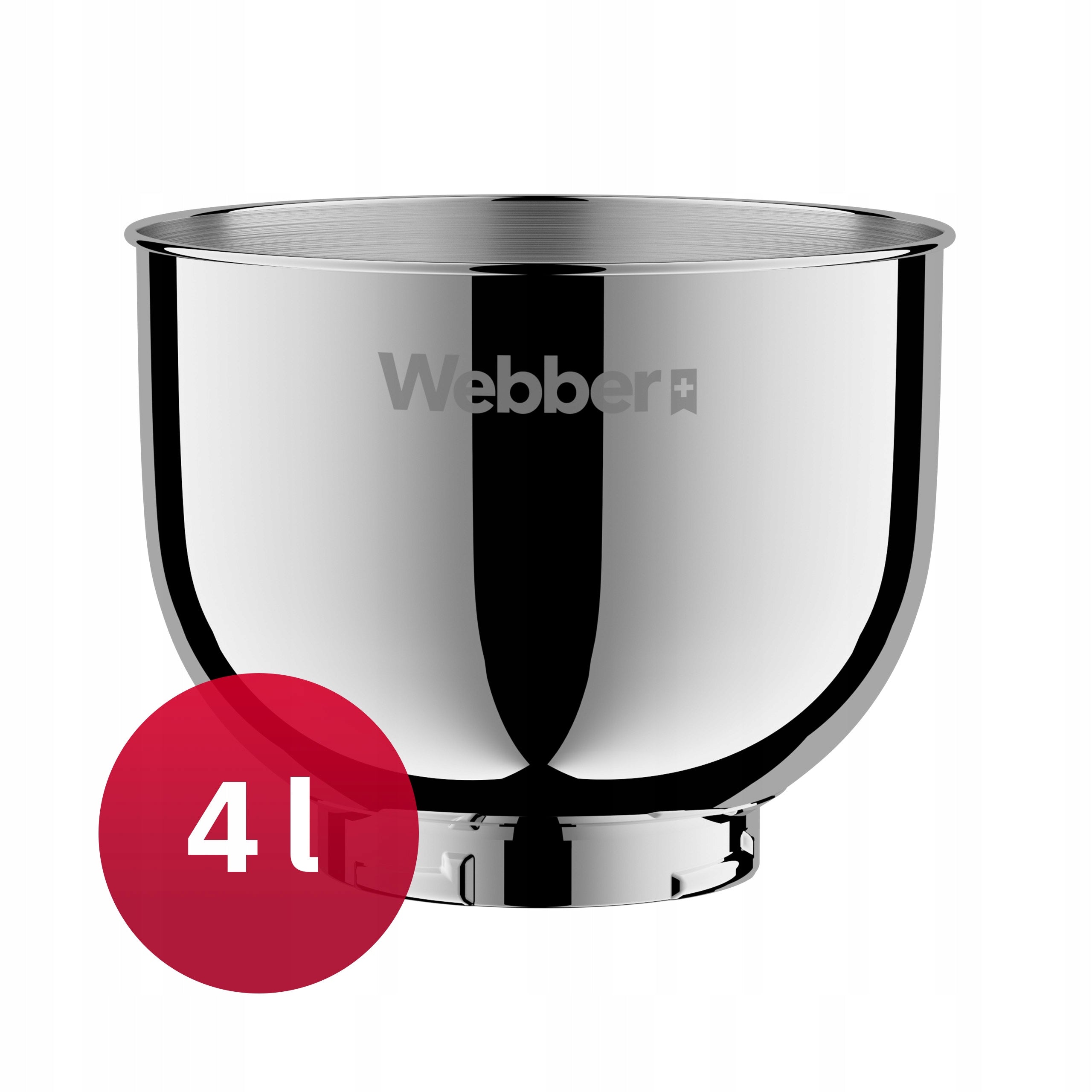 INOX 4L bowl for Webber SM15 and SM16 robot – Original bowl, roomy EAN (GTIN) 5907265027535