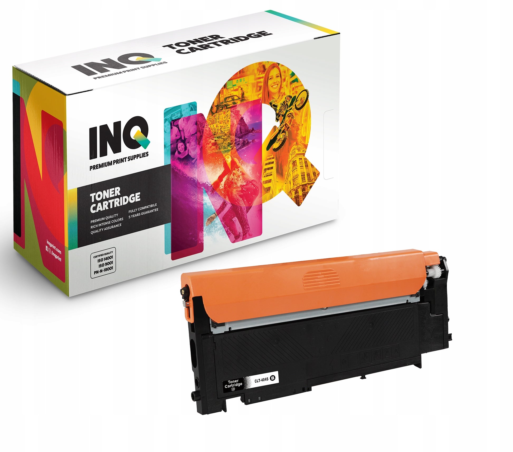 INQ toner cartridge for Samsung CLT-K406s CLP360 CLP365 C410W C460 CLX3305
