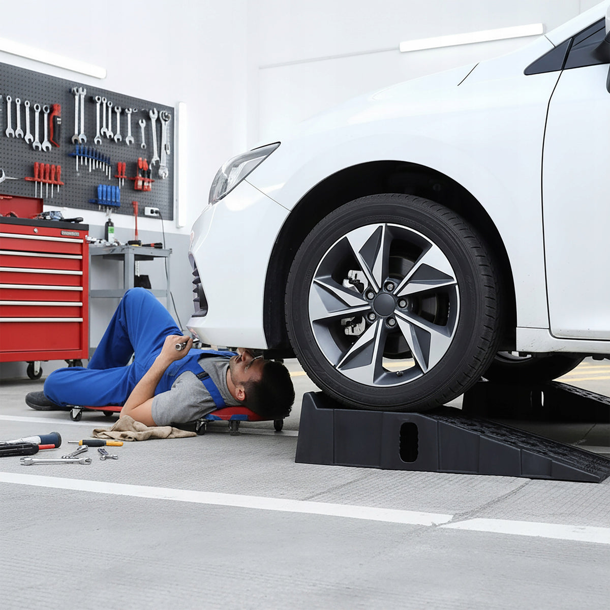 INRUN RAMP AUTOFIX SET OF 2 PIECES UP TO 5 TONS FOR CARS Brand Gockowiak
