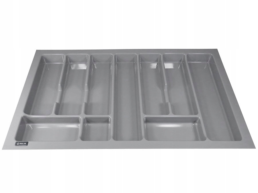INSERT CUTLERY ORGANIZER FOR DRAWERS 80 x 45 REJS GREY 730 MM x 430 MM