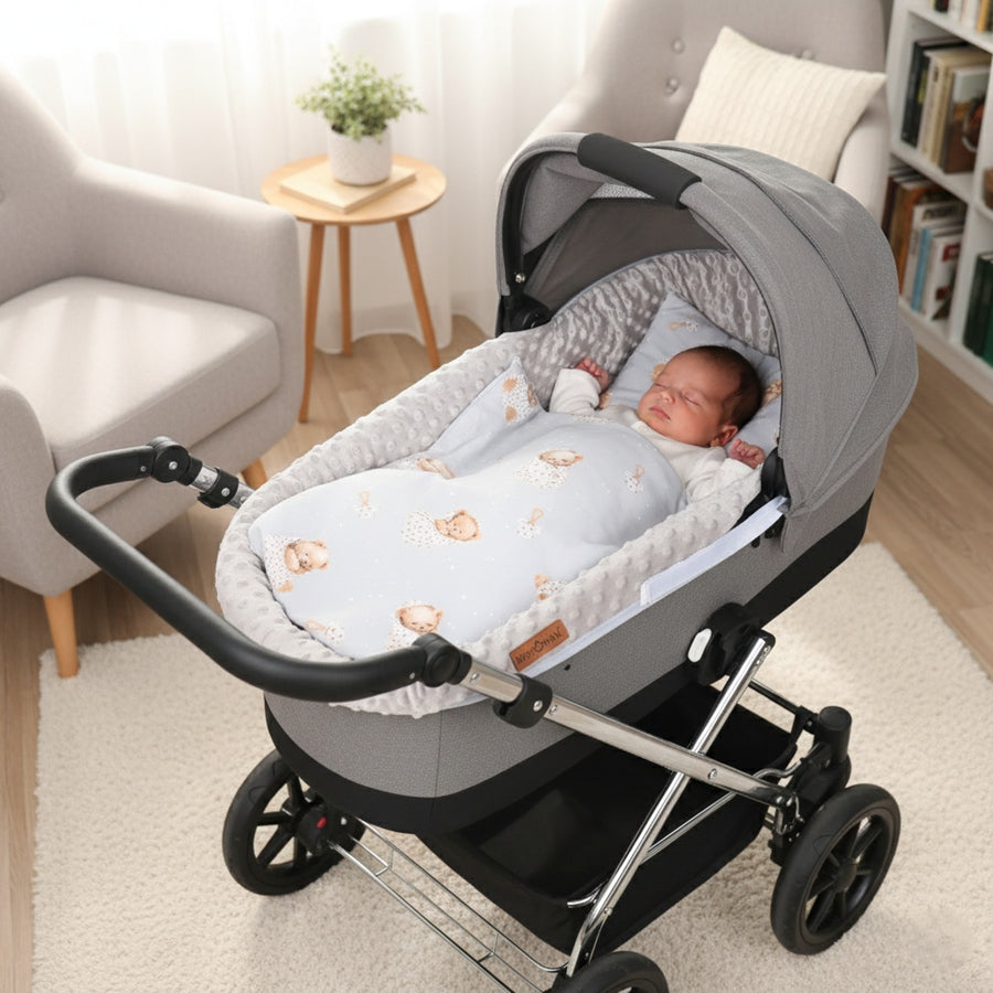 INSERT FOR GONDOLA TROLLEY WITH ZIPPER STIFFENED DOUBLE-SIDED BABYMAM Manufacturer code 024061