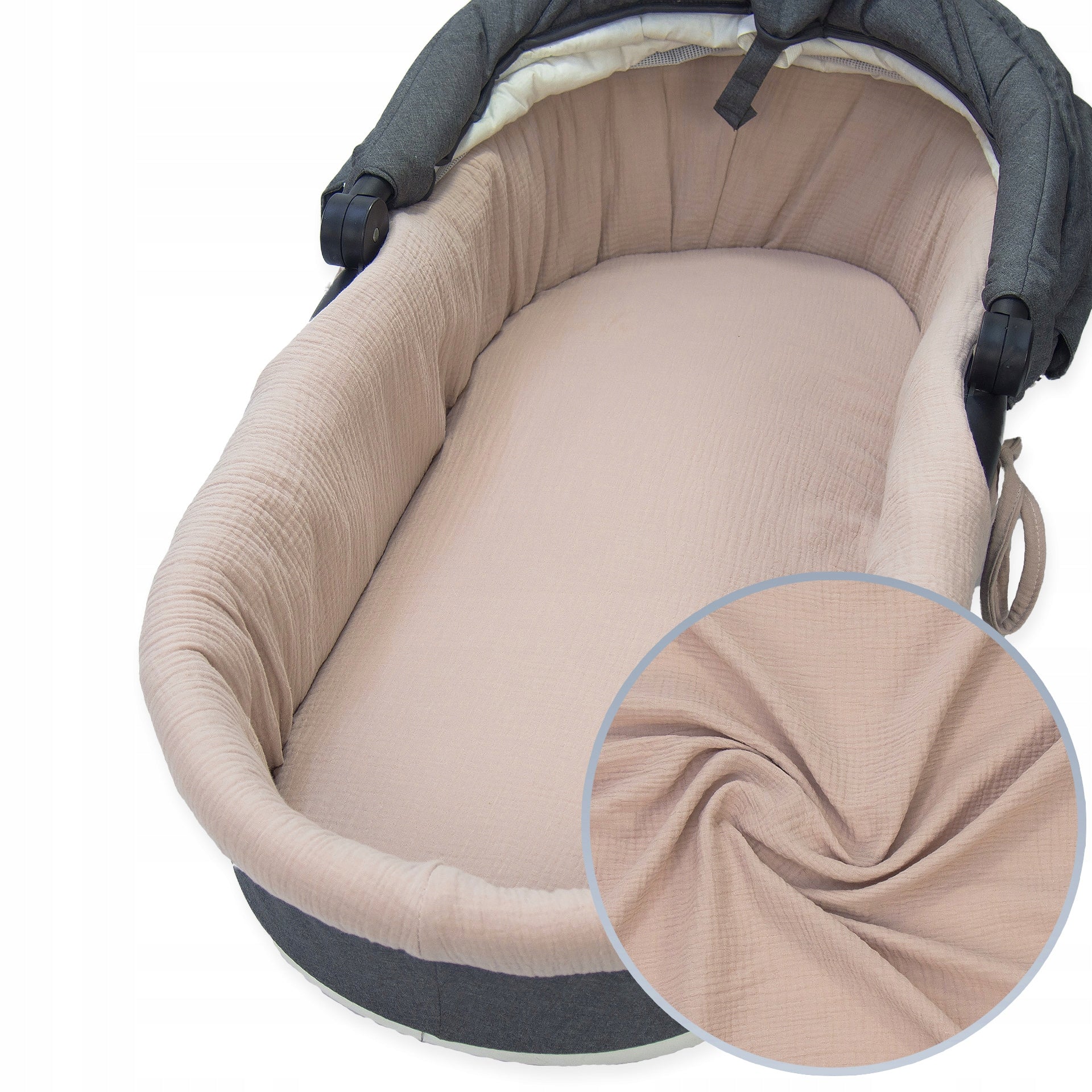 INSERT FOR STROLLER GONDOLA PREMIUM MUSLIN SHEET