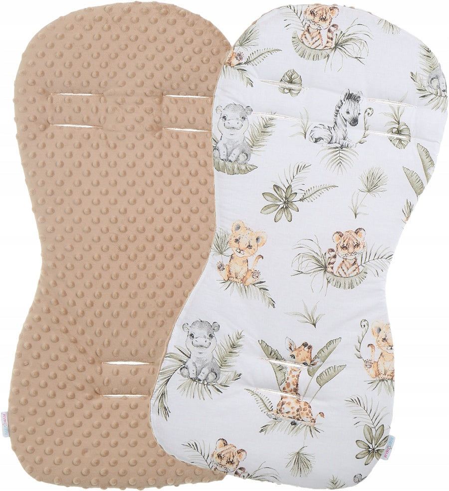 INSERT FOR STROLLER MINKY COTTON DOUBLE-SIDED BABYMAM