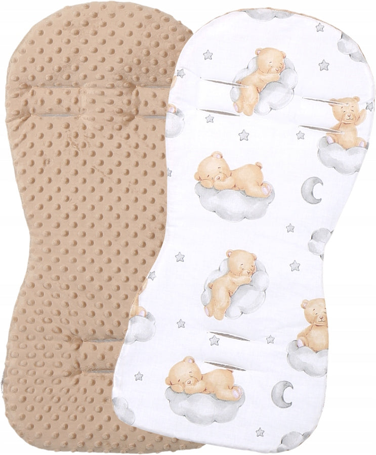 INSERT FOR STROLLER MINKY COTTON DOUBLE-SIDED BABYMAM