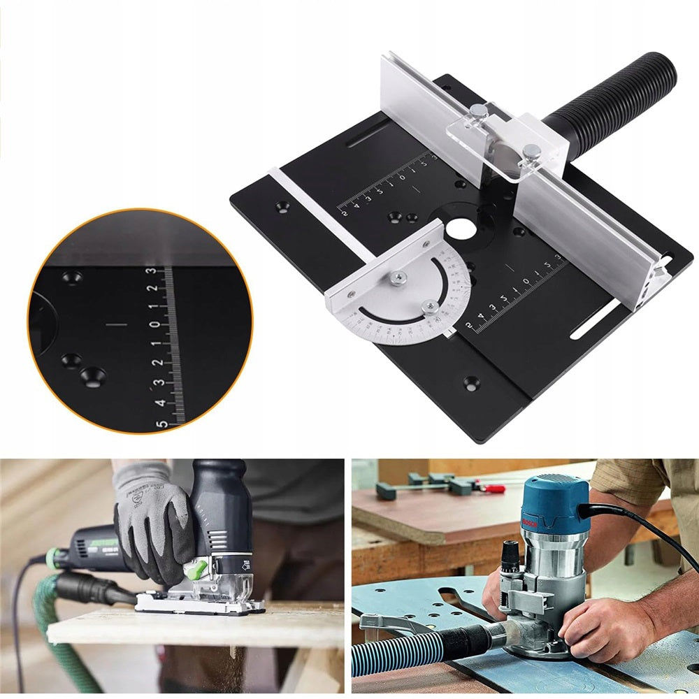 INSERT PLATE FOR MILLING BLACK PROFILE WITH PROTRACTOR