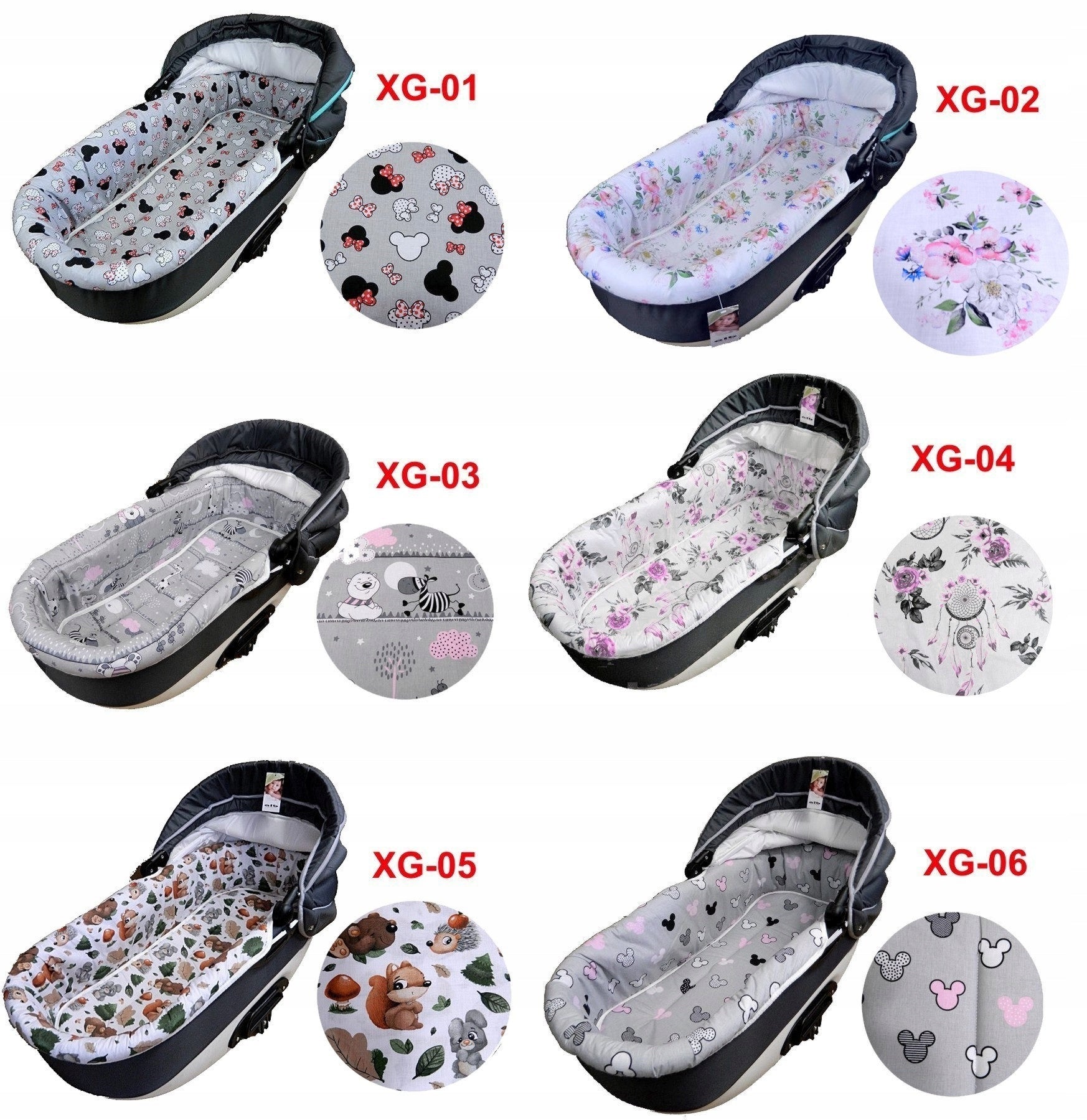 INSOLE SWADDLE pillow mattress FOR GIRLS Brand Art-Lux Baby