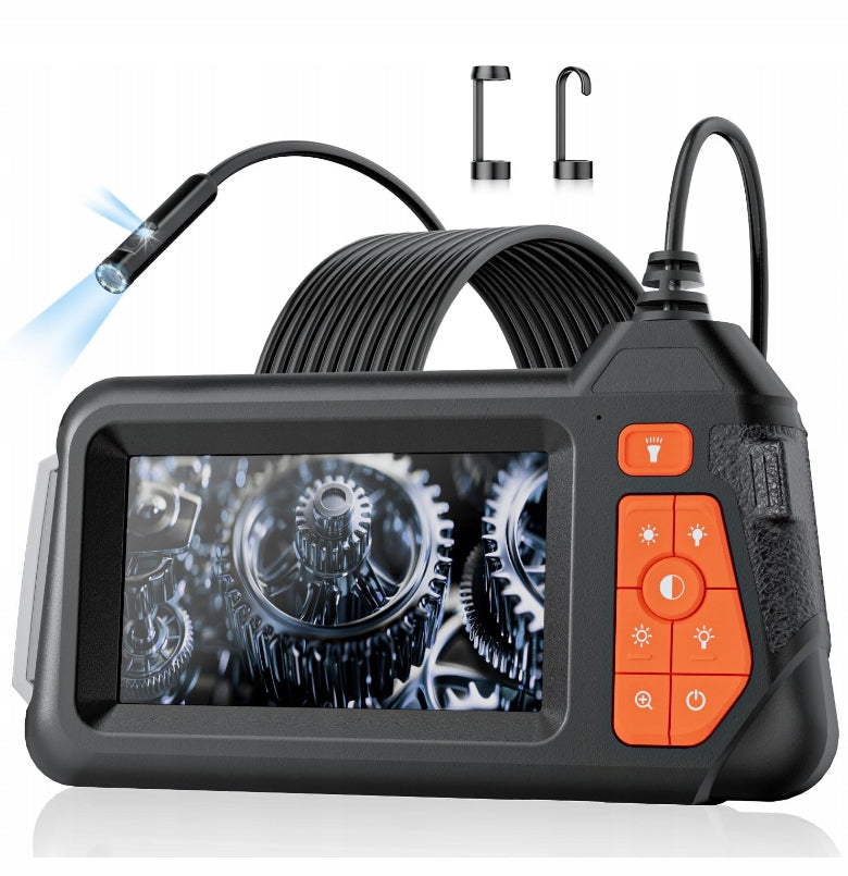 INSPECTION CAMERA DUO ENDOSCOPE TWO CAMERAS 5M 8LED 2x Full HD 4,3" 2600mAH Manufacturer code 31103827-1