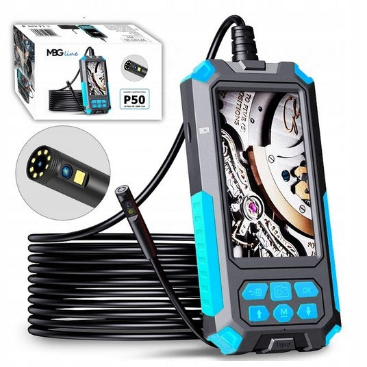 INSPECTION Camera DUO ENDOSCOPE 5m 9LED 2x FULL HD Brand MBG Line