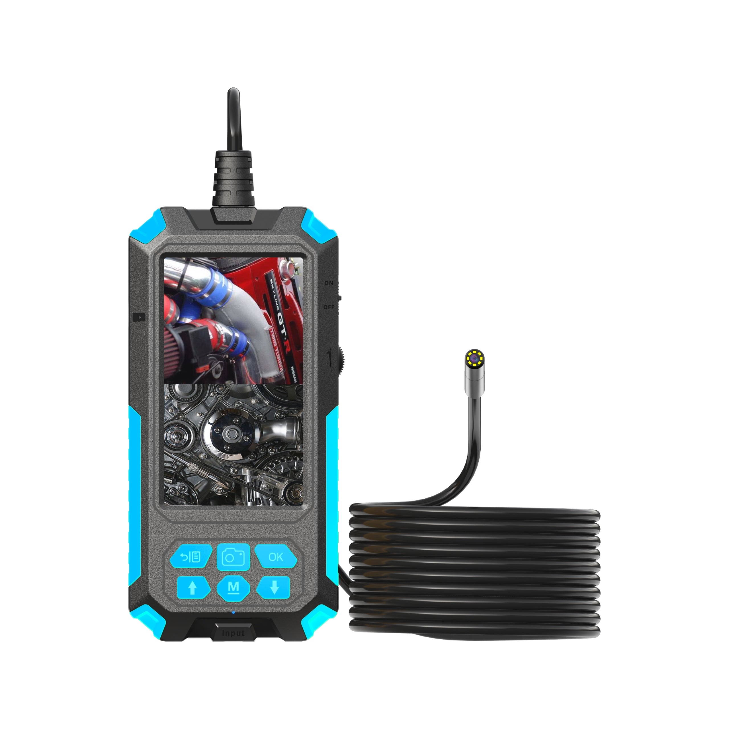 INSPECTION Camera DUO ENDOSCOPE 5m 9LED 2x FULL HD