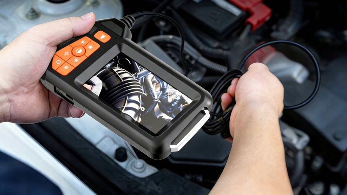 INSPECTION Camera DUO ENDOSCOPE TWO CAMERAS 5M 8LED 2x Full HD Photography Brand no brand