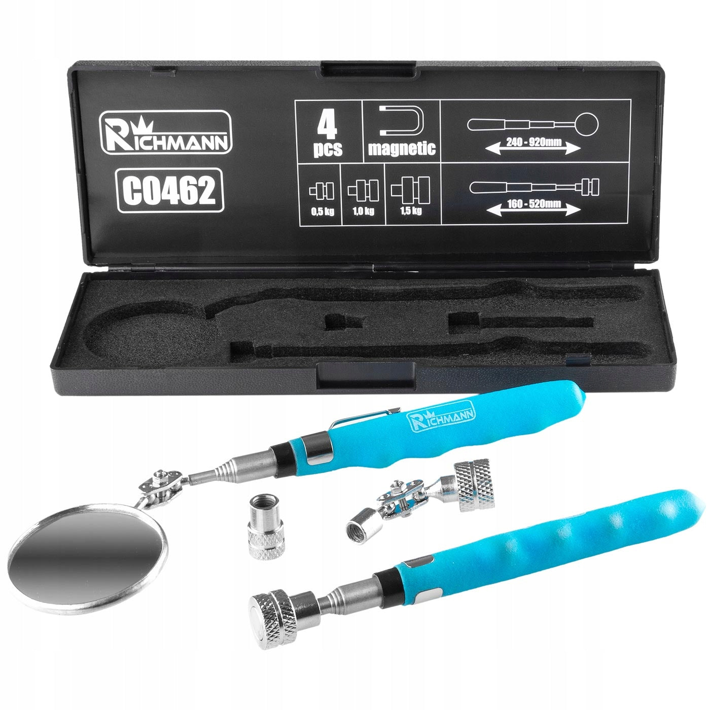 INSPECTION KIT MIRROR + GRIPPER C0462 Product weight with unit packaging 1 kg
