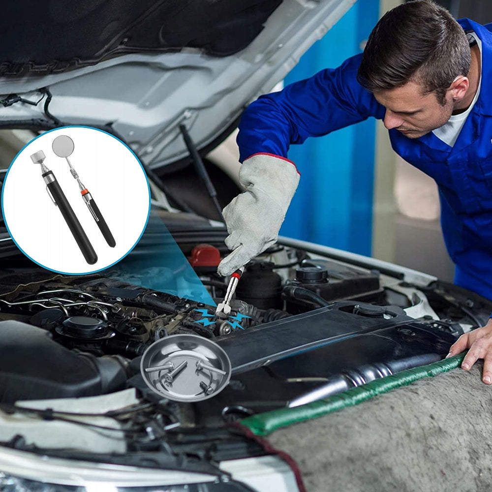 INSPECTION MIRROR MAGNETIC GRIPPER TELESCOPE Brand Kinzo