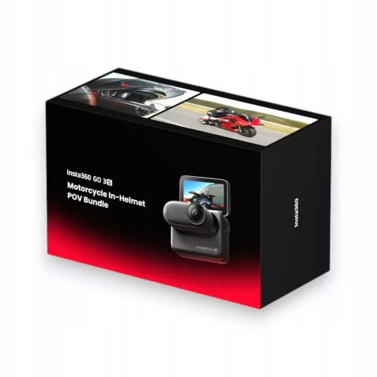 INSTA360 GO 3S 128GB MOTORCYCLE IN-HELMET POV BUNDLE