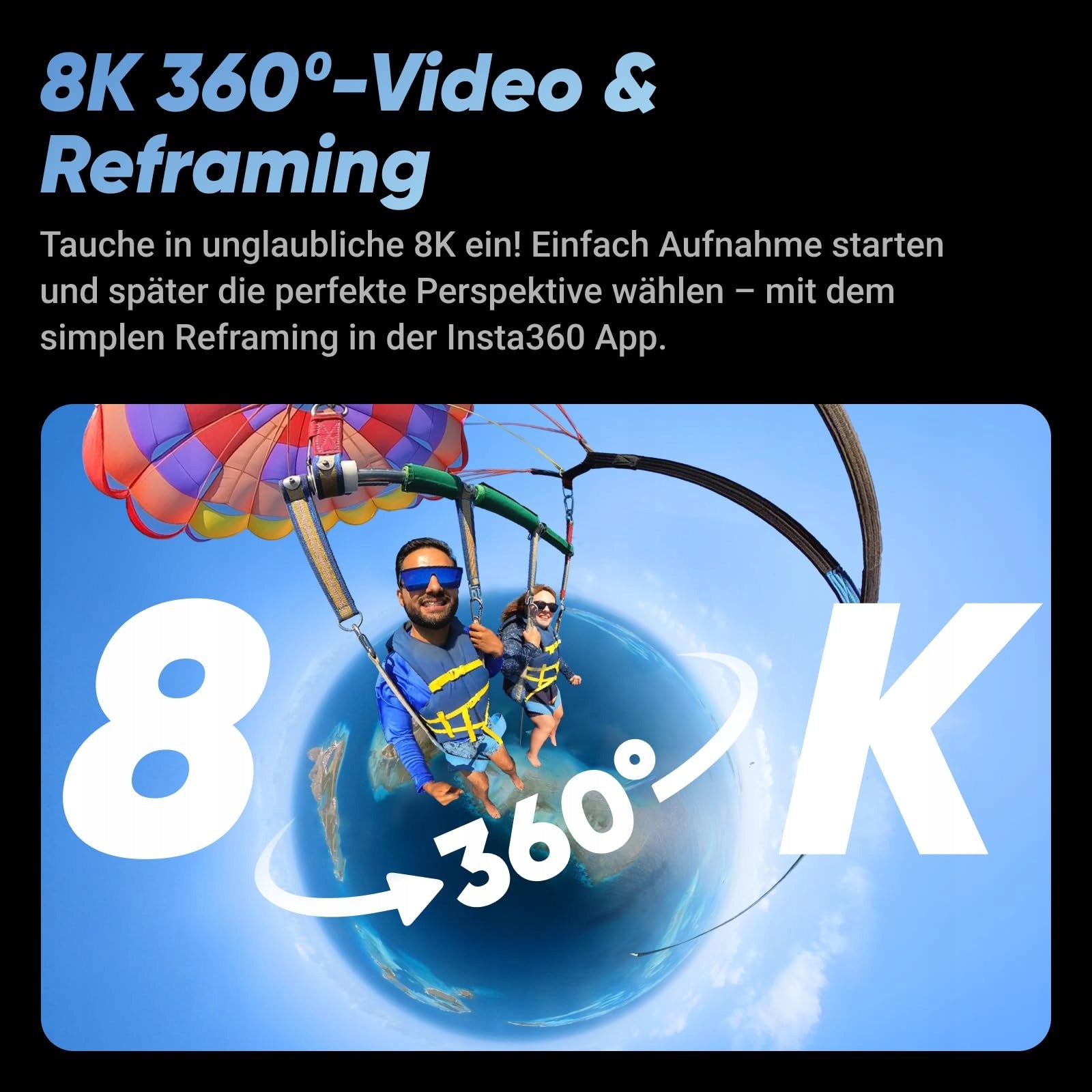 INSTA360 X4 Set Without Drone Waterproof Camera 8K 360° 4K Wide Angle EAN (GTIN) 5906521908748