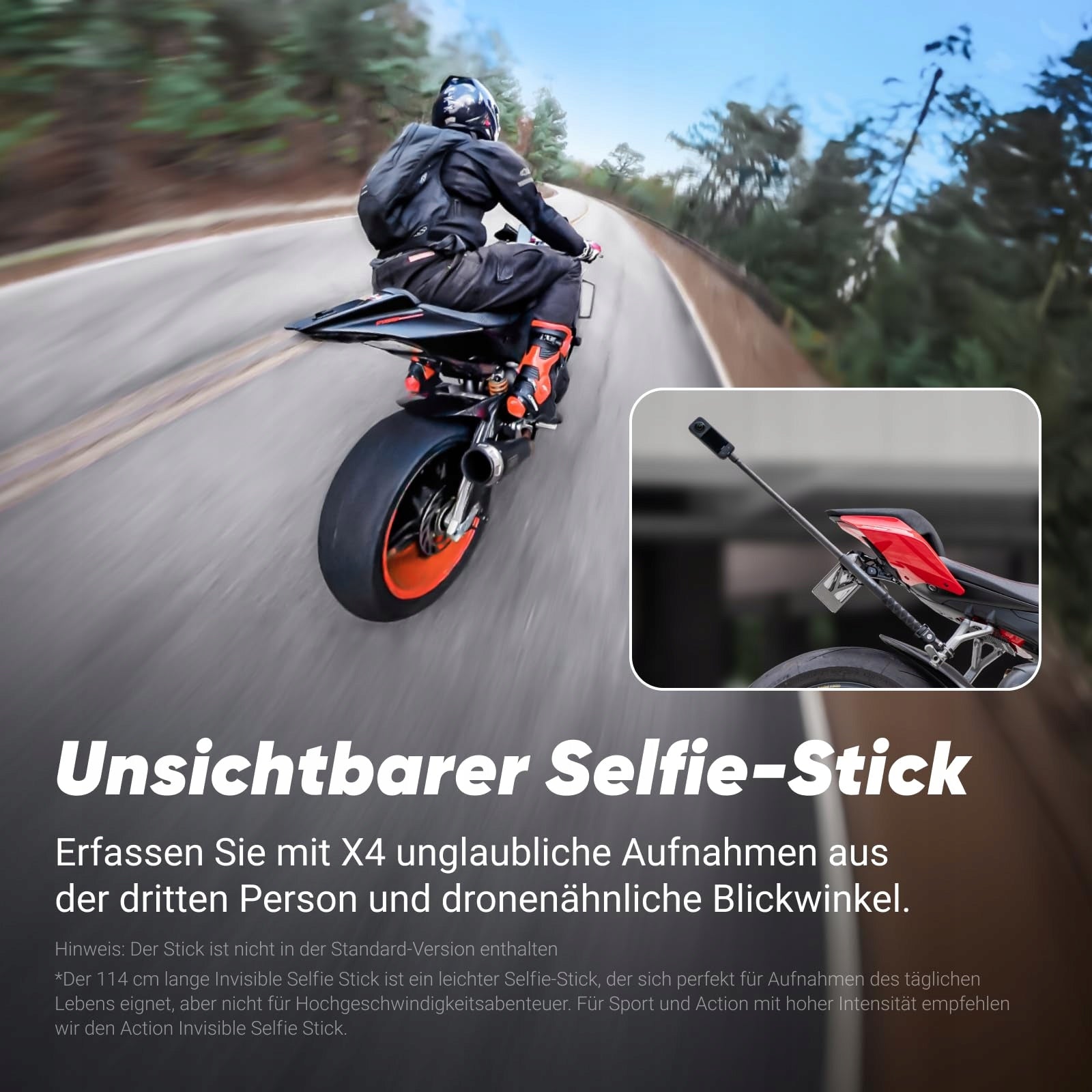 INSTA360 X4: Waterproof 8K 360° Camera with Stabilization Manufacturer code CINSABMA-BI