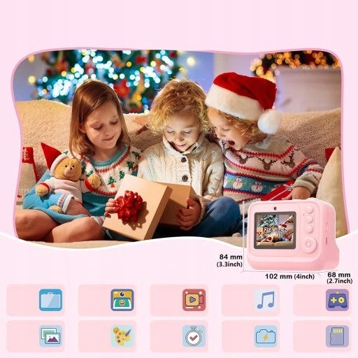 INSTANT CAMERA FOR CHILDREN MINI PRINTER + 3 ROLLS + FREEBIE Model 4016660085383