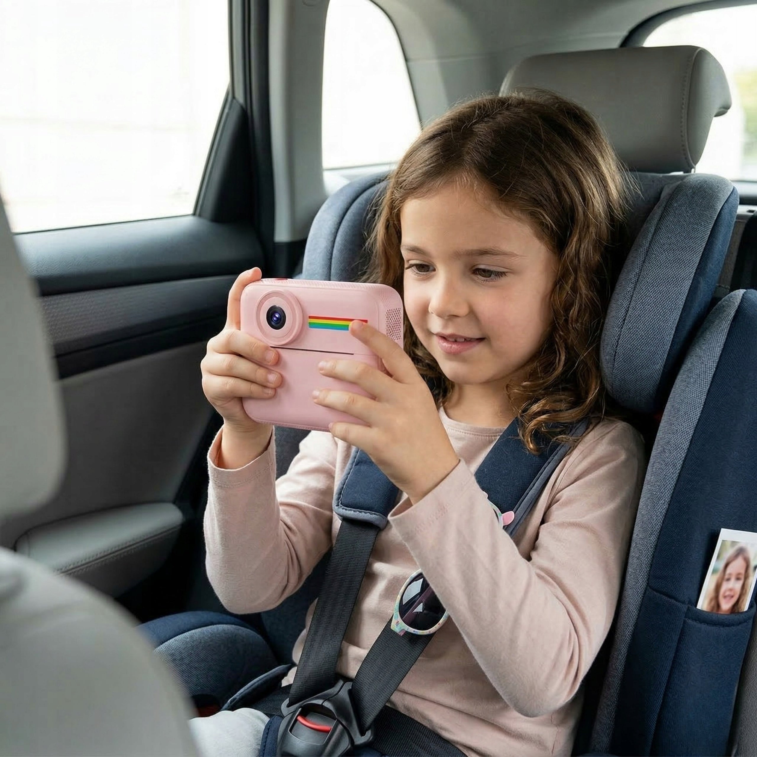 INSTANT CAMERA FOR CHILDREN SELFIE PRINTER COLOR WITH VIDEO RECORDING Manufacturer code APARAT CYFROWY NATYCHMIASTOWY CamKid V2